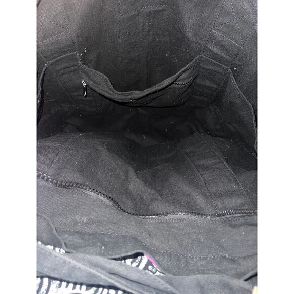 Vintage Y2K Victoria’s Secret PINK Weekender Tote Bag XL Purple/Black - Picture 13 of 16